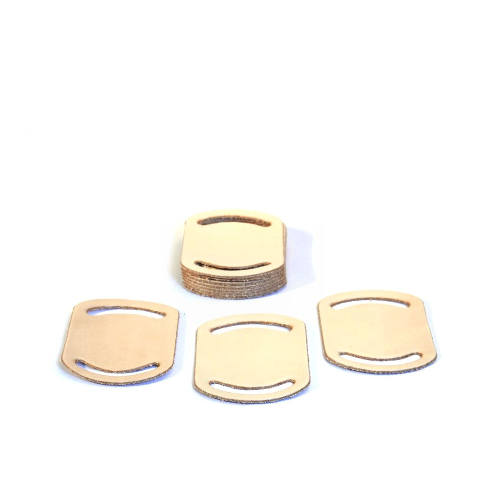 Economy Veg Tan Leather Woggle - Image 2