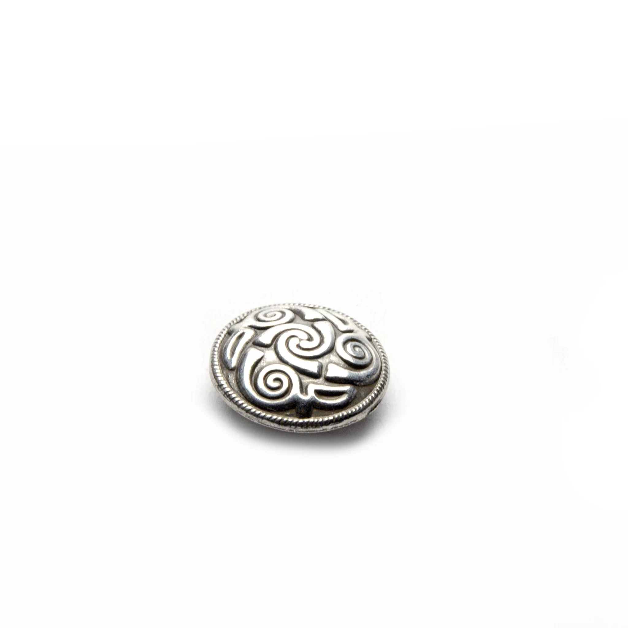 Celtic Lindisfarne Spiral Decorative Concho