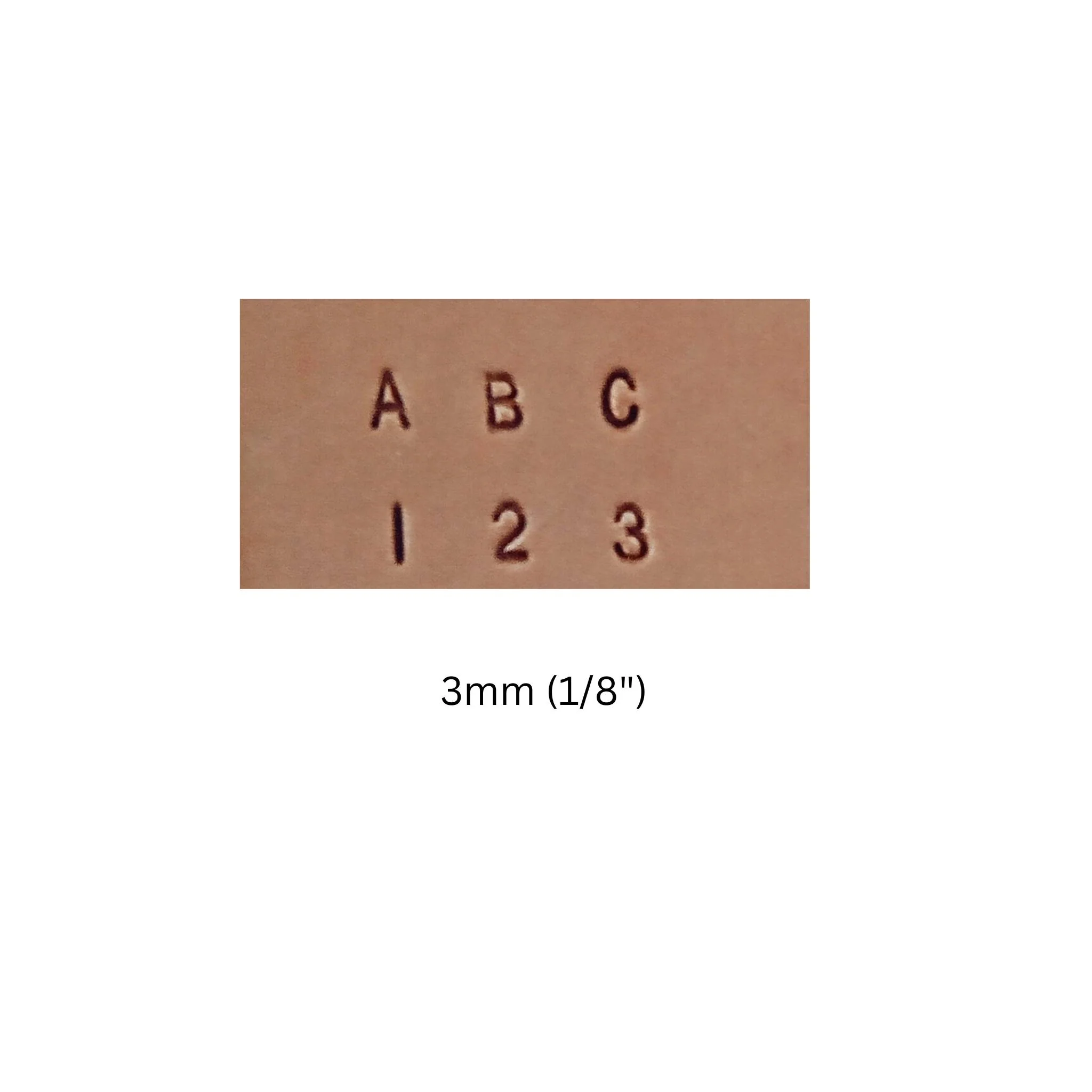 Line Alphabet & Number Stamping Set - Image 3