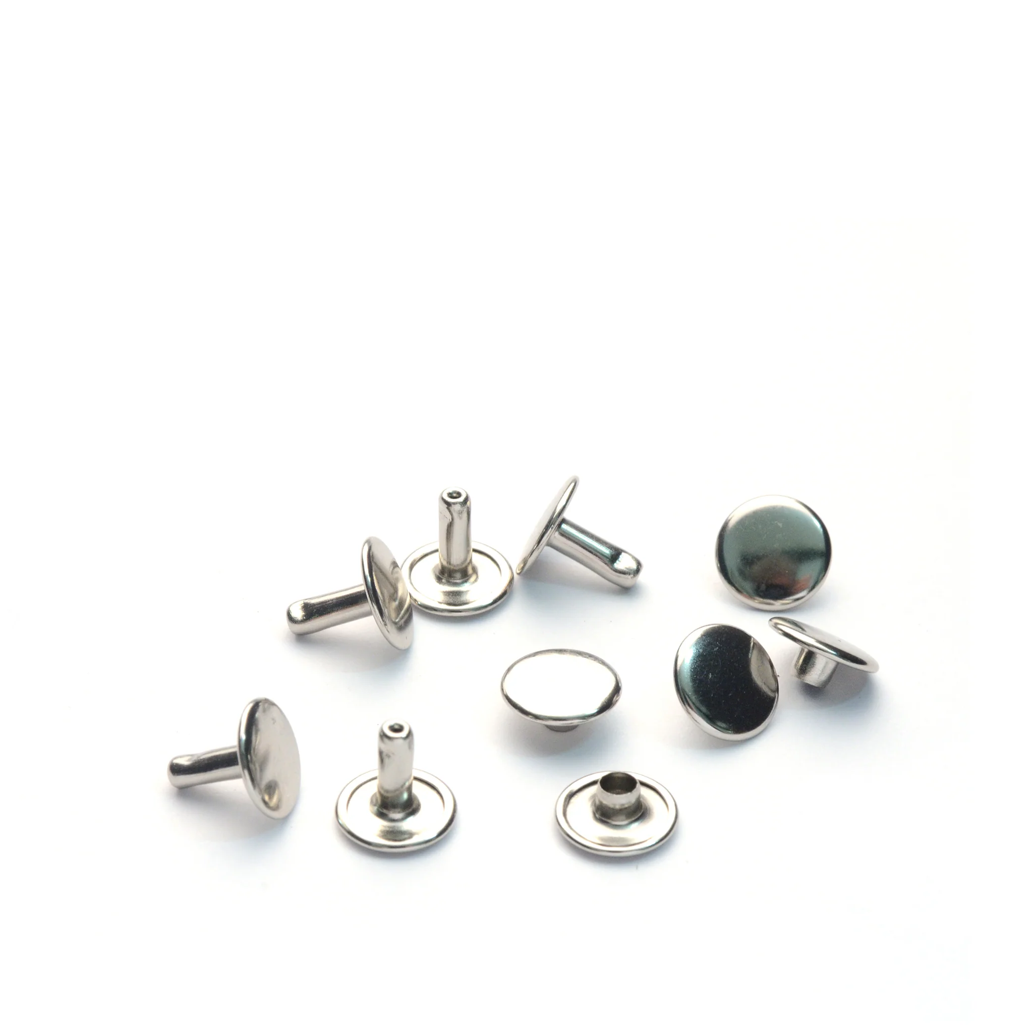 Nickel Over Brass Rivets (Double Cap) - Image 3
