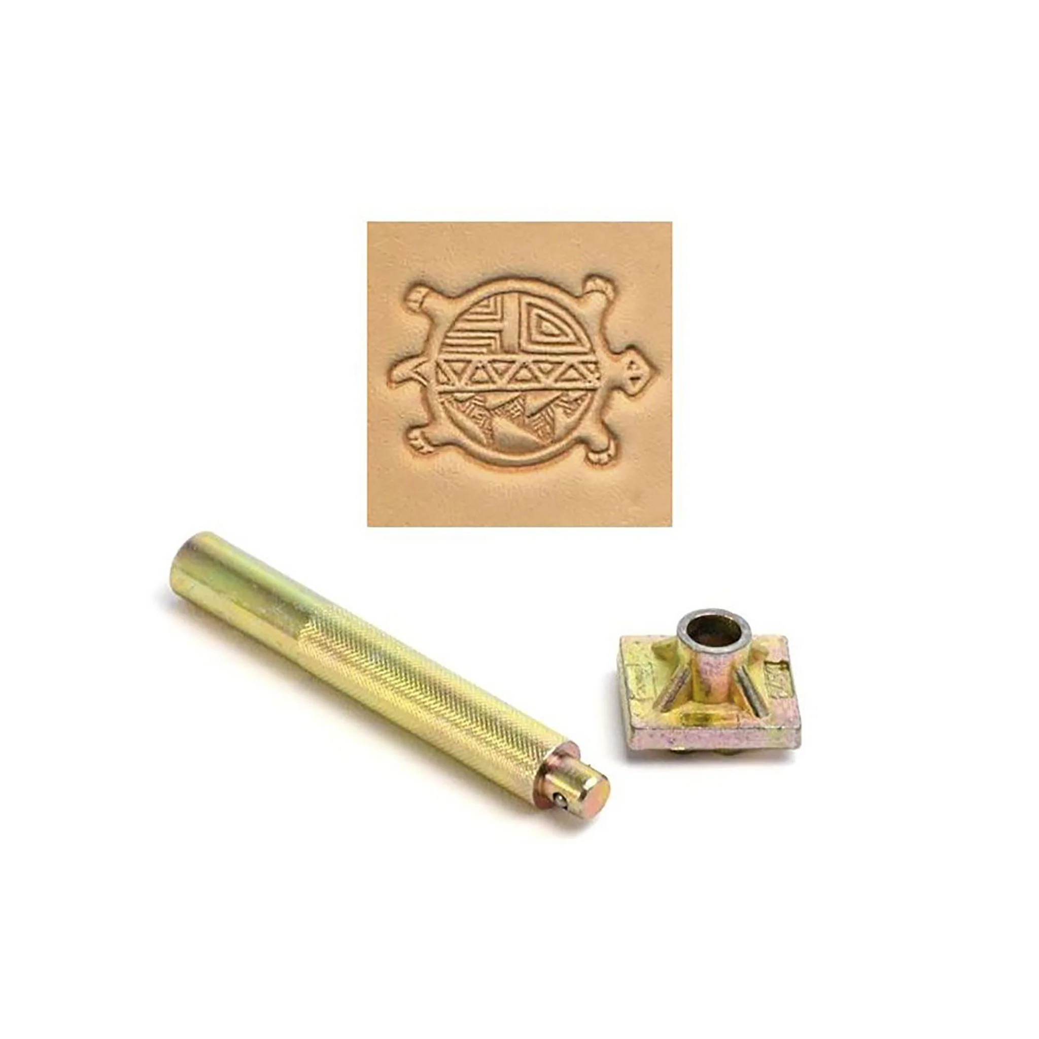 Round Turtle 3D Embossing Stamp - Image 2