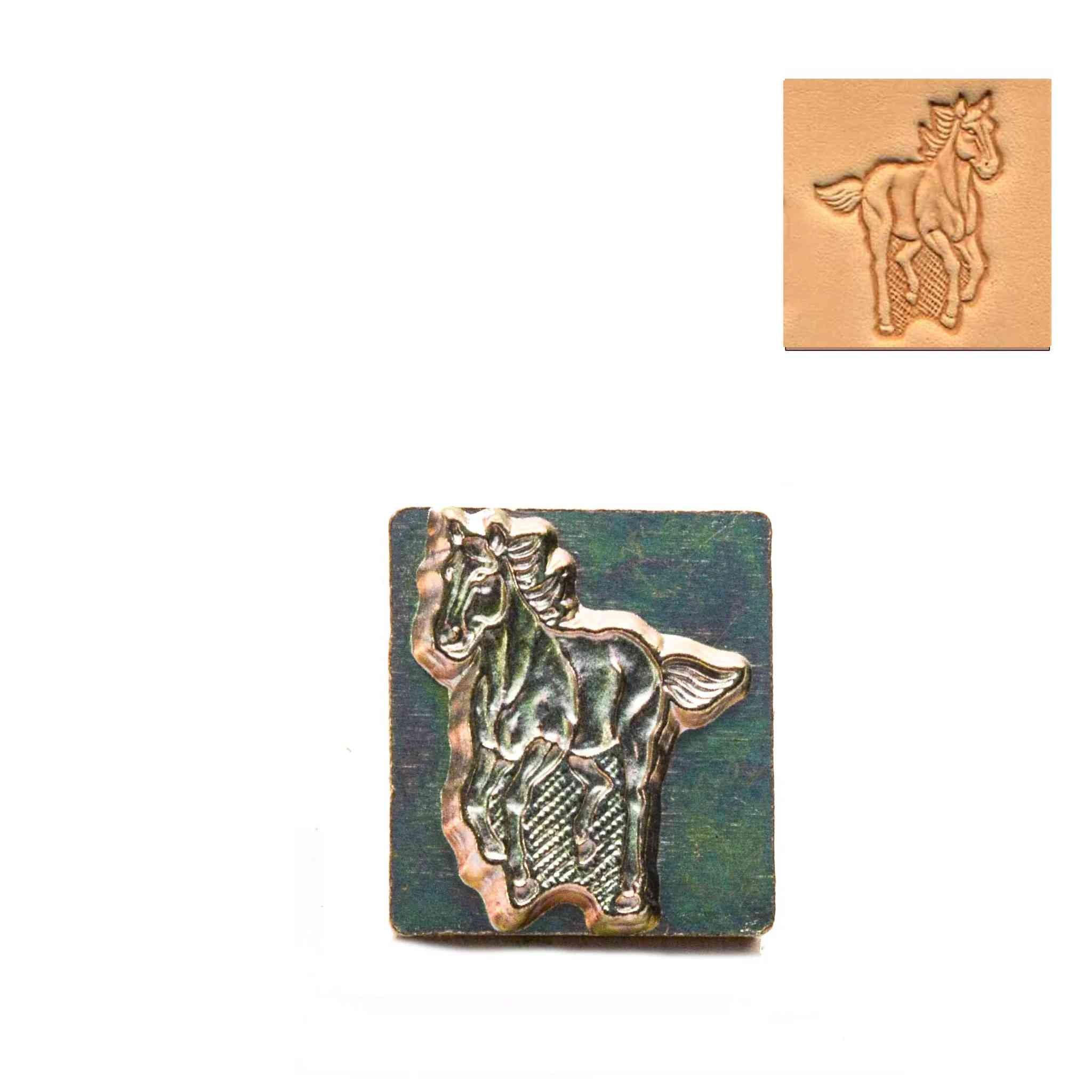 Running Horse 3D Embossing Stamp