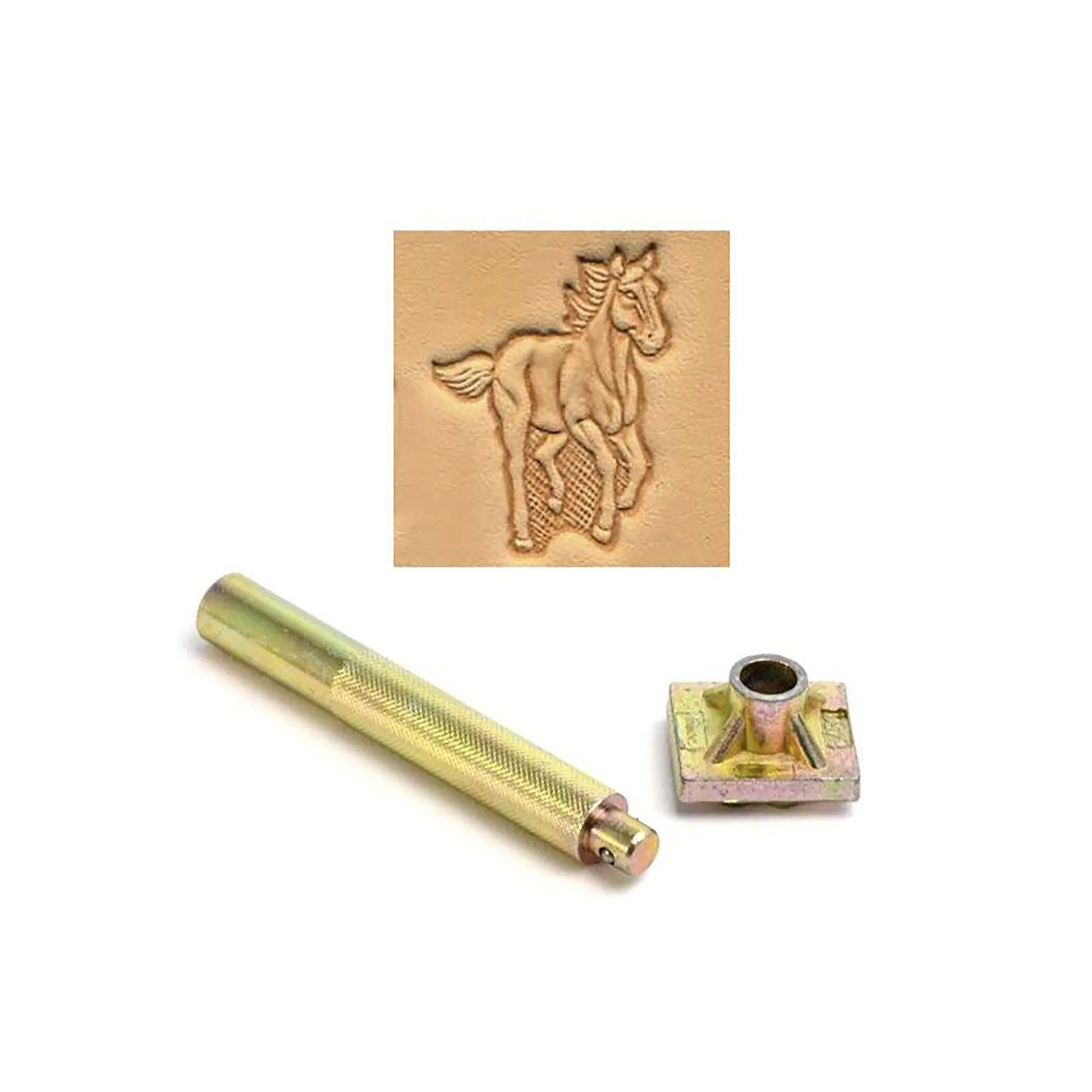 Running Horse 3D Embossing Stamp - Image 2
