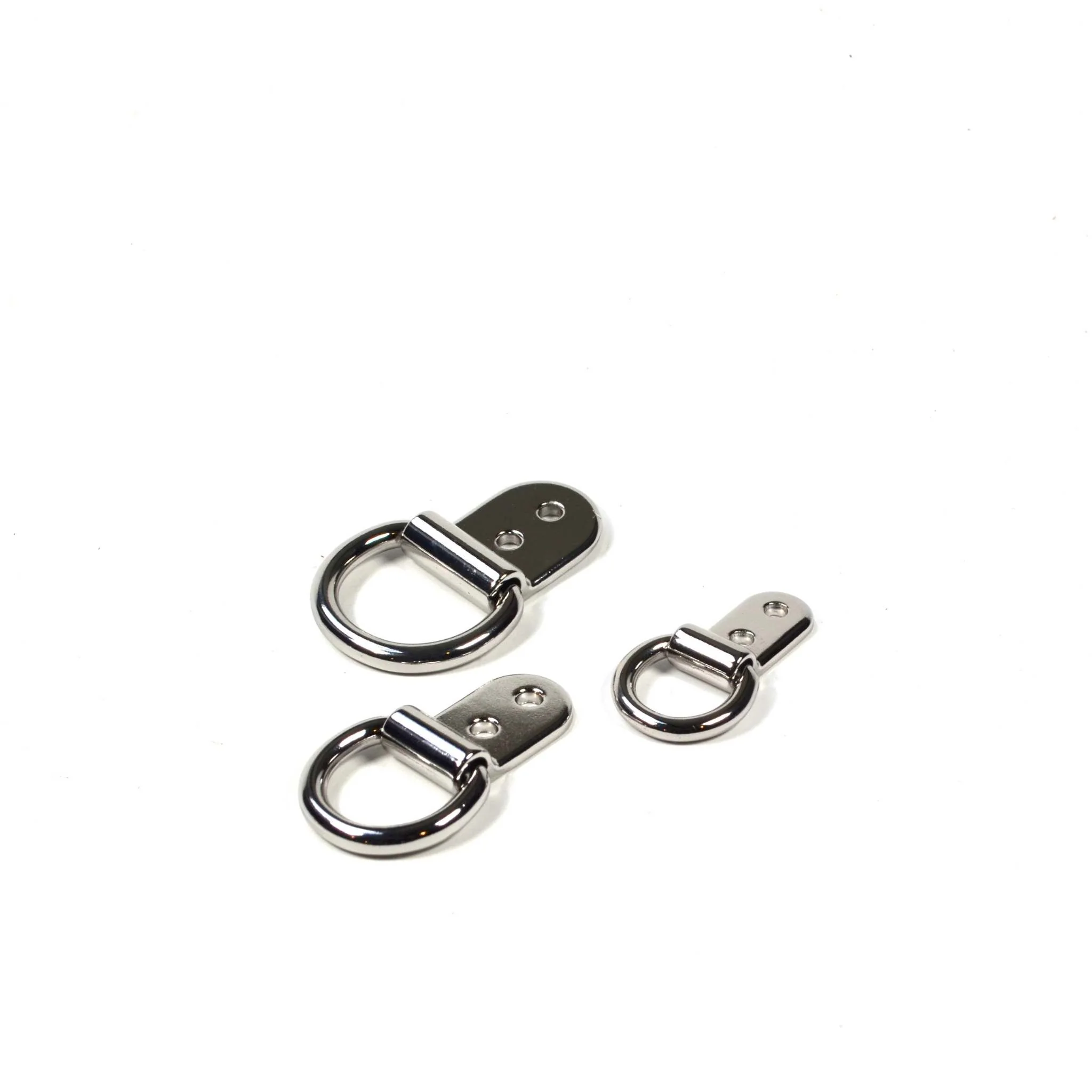 Nickel Plate Solid Steel Clip Dee - Image 5