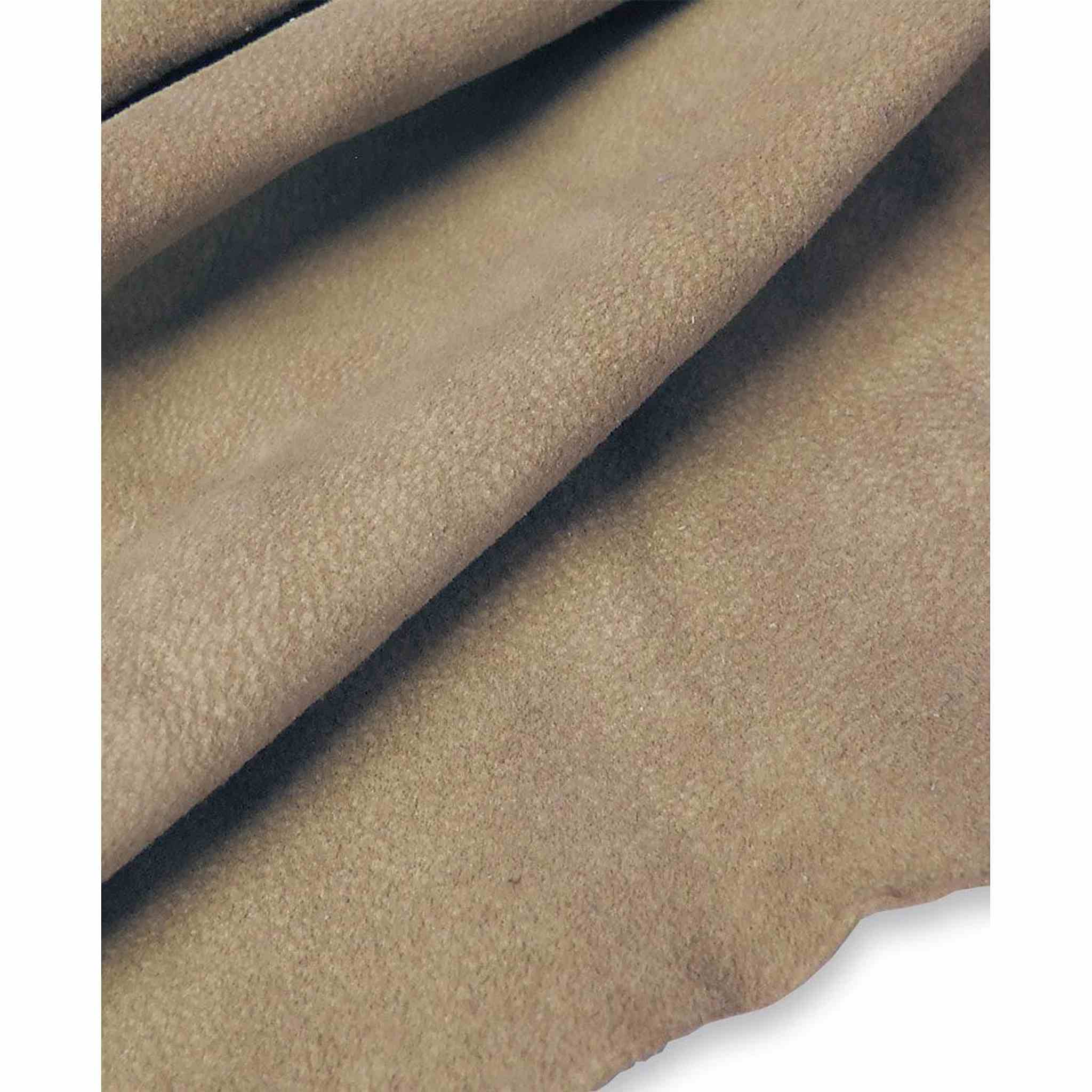 Taupe Lightweight Pig Suede - Image 2