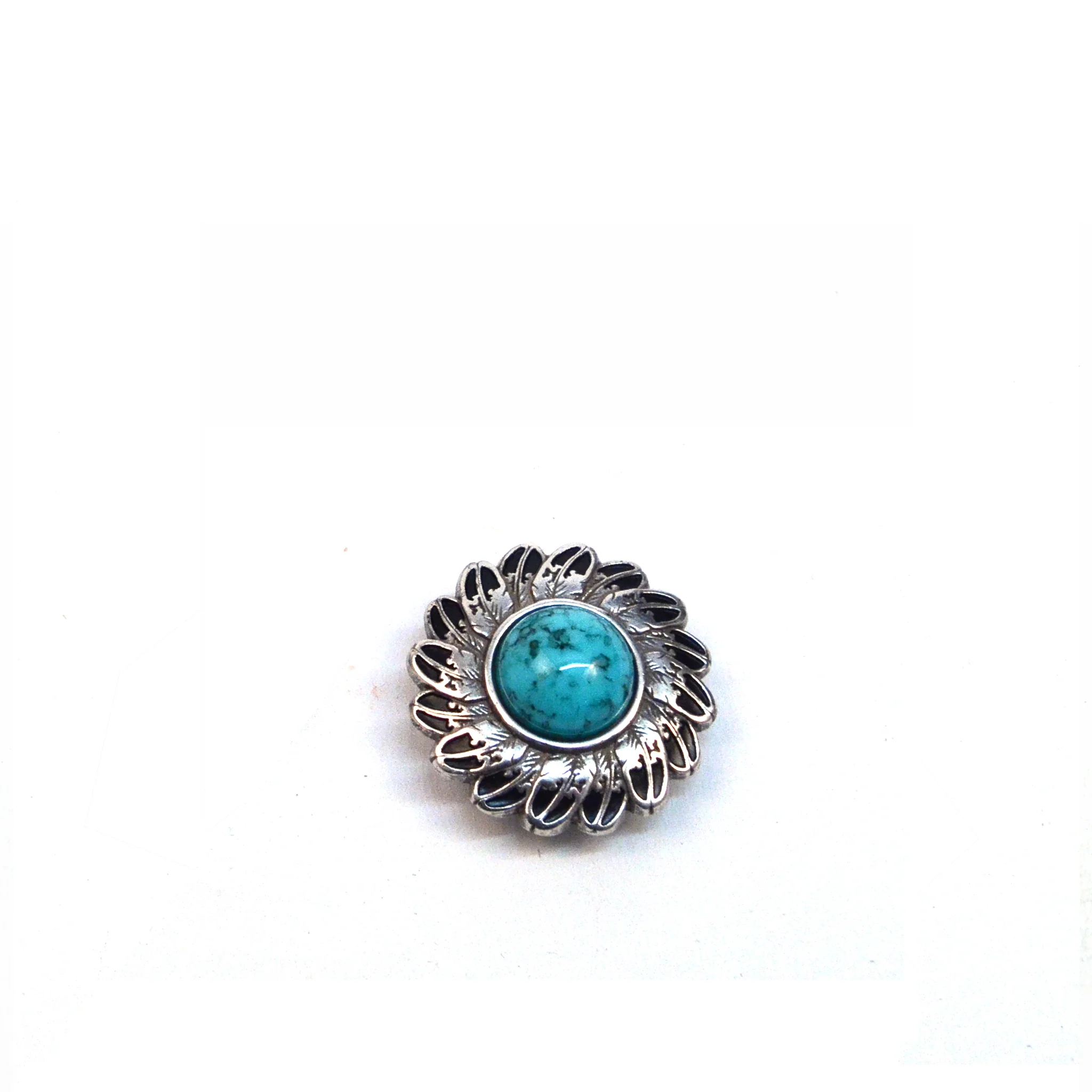 Turquoise Feather Concho - Image 3