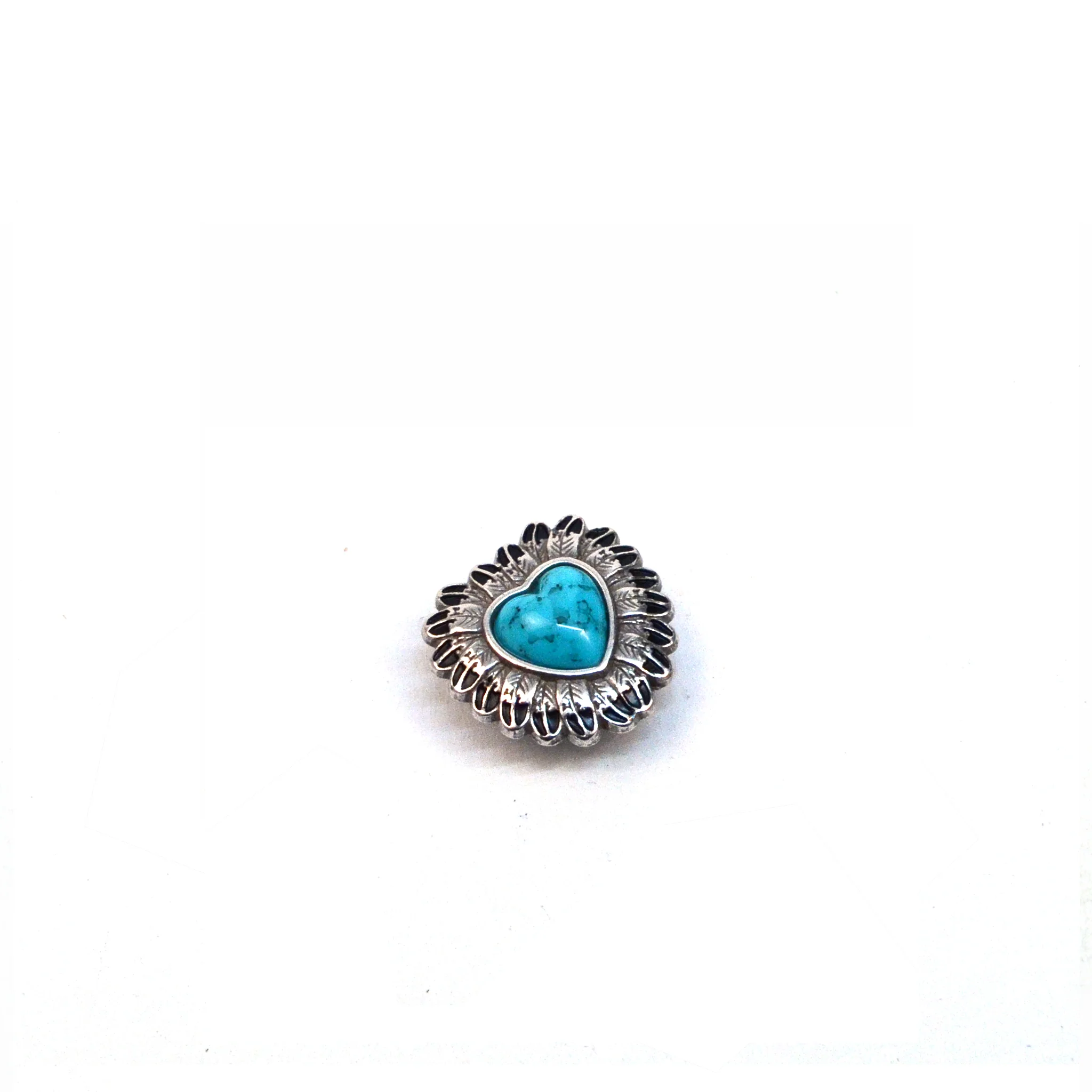 Turquoise Feather Concho - Image 4